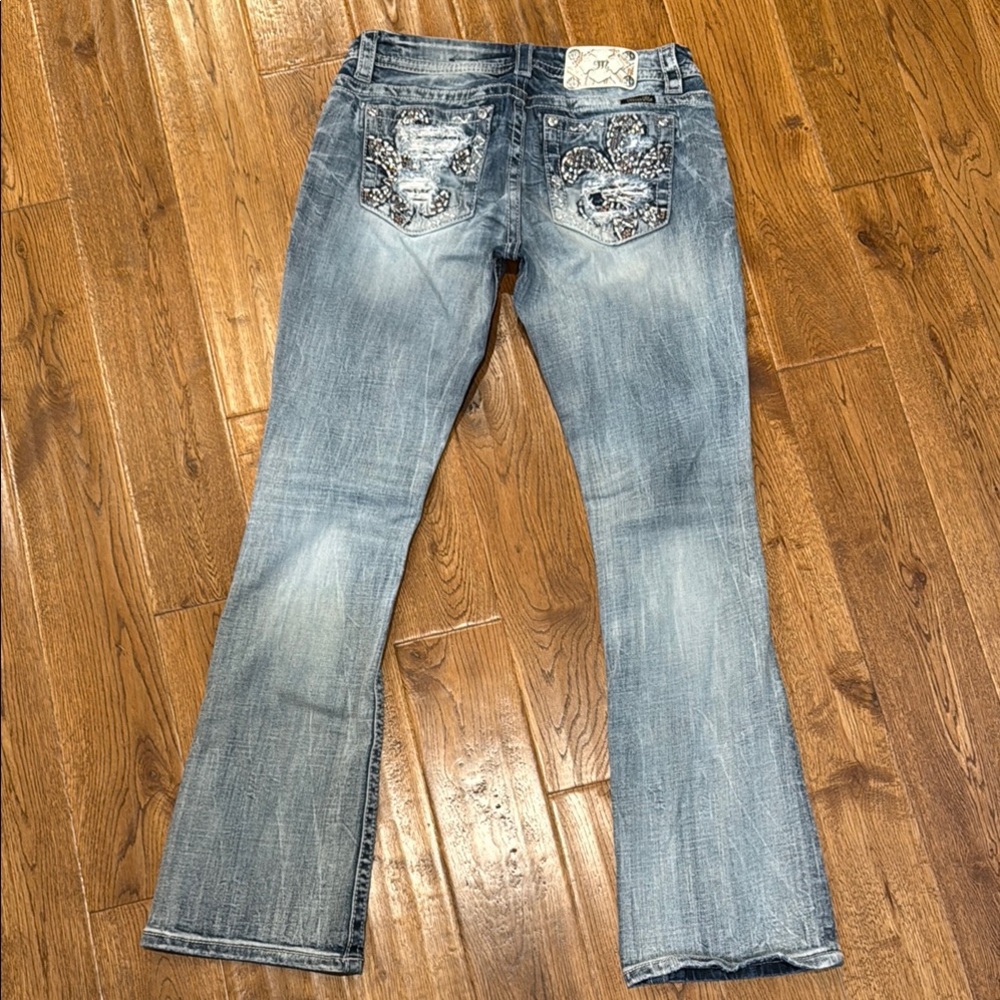 Miss Me Mid Rise Easy Boot jeans